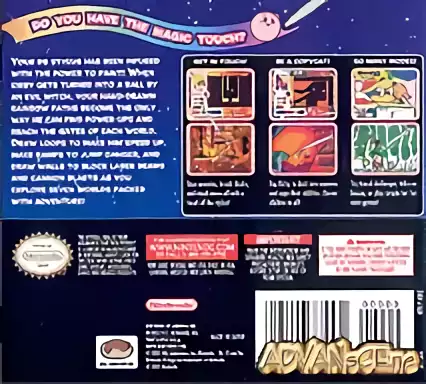 Image n° 2 - boxback : Kirby - Canvas Curse